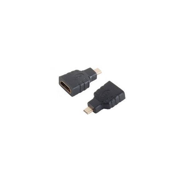 S-Conn Adapter, HDMI-A Kupplung auf HDMI-D Stecker micro, 4K2K kompatibel, 77413