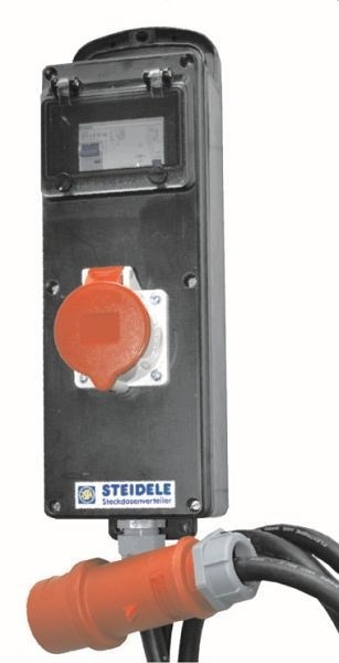 Steidele Vollgummi-Steckdosenleiste SLV 32/010-BSKMI, 6054