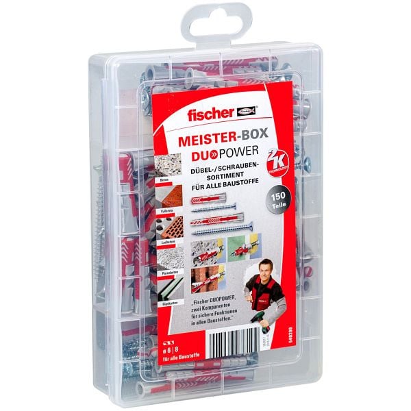 Fischer Meister-Box DuoPower kurz/lang + Schraube, 540299