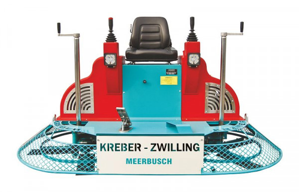 KREBER Doppelglätter K446-2TH, Zwilling, Hydraulische Joystick-Steuerung, Große Arbeitsbreite, Benzinbetrieben, 2T5140