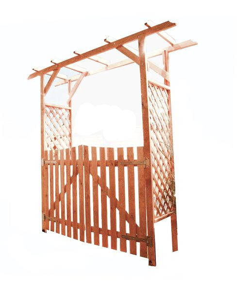 Promex Set Pergola "Bamberg" mit Türen, 507030, 4012379070306