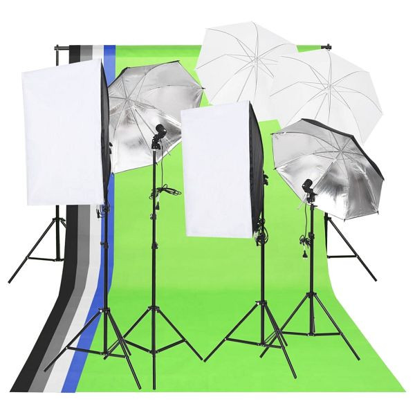 vidaXL Fotostudio-Beleuchtung Set, 190238