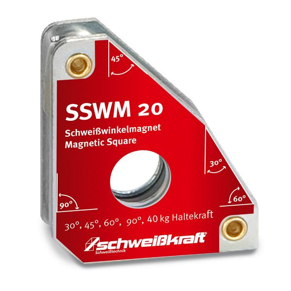 Schweißkraft Permanent-Schweißwinkelmagnet SSWM 20, 1790070