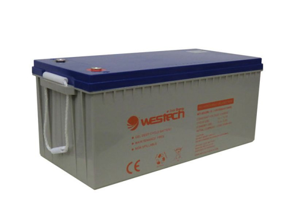 Westech-Solar Energy SolarPower Gelbatterie 12V 200Ah, 4211-6-H