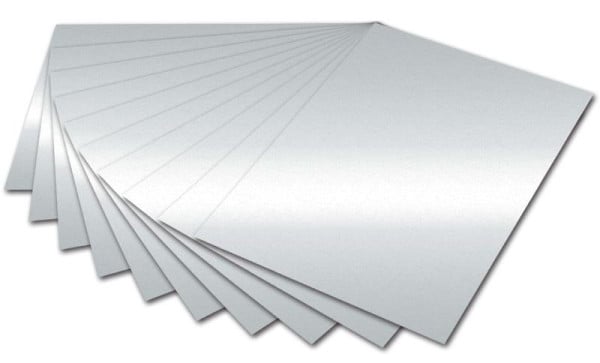 folia Tonpapier, A4, silber glänzend, 6461, 4001868064612