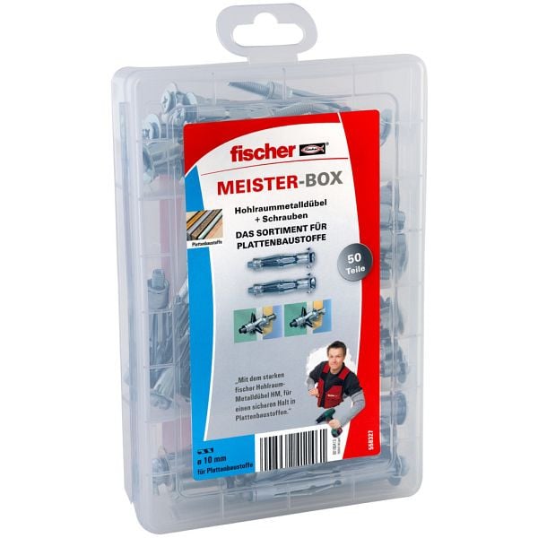 Fischer Meister-Box mit HM + Schrauben (50), 558327