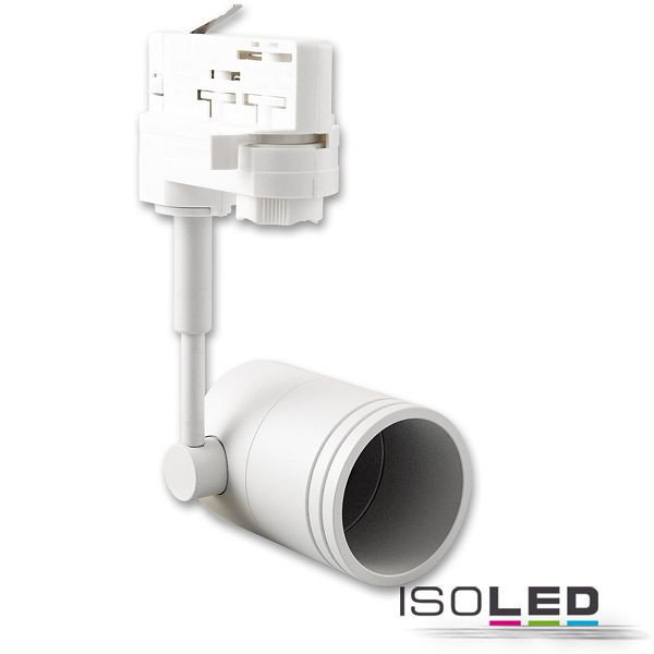 ISOLED 3-Phasen Schienen-Adapter für GU10-Spots, weiß, 113046