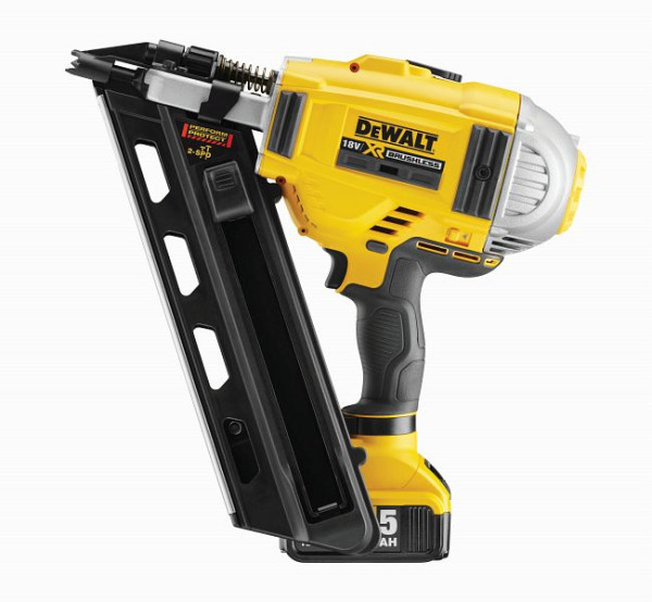 DeWalt Akku-Nagler 90mm, 18V / 5,0Ah, DCN695P2-QW