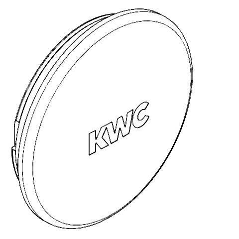 KWC Verschlusskappe, Kunststoff, 2000104802, 7612982012778