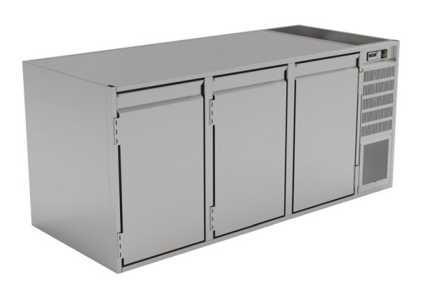 Ideal Ake Unterbaukühltisch KTE 3-65-3T MFR, für GN 1/1, steckerfertig, Umluftkühlung, 485211014