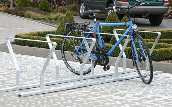 Rasti DONEZ Fahrradständer, zum Aufschrauben oder freien Aufstellung mit 2 Einstellplätze einseitig bzw. 4 Einstellplätze zweiseitig, F10240