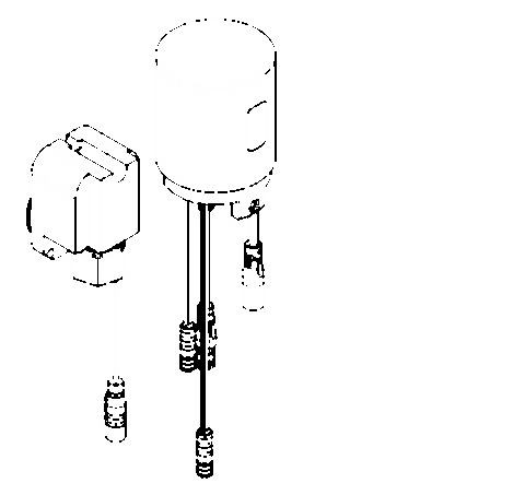 KWC Hygieneeinheit, F5, für EHM Wandbatterie, silikonfrei, 2030048746