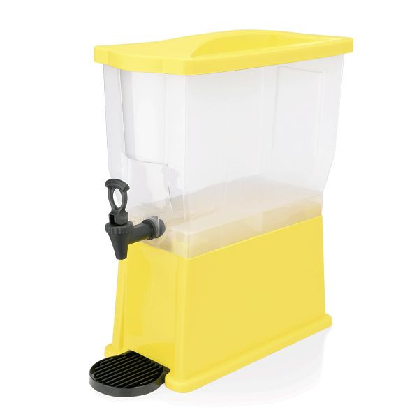 WAS Getränkedispenser, 14 Liter, gelb, Polypropylen, 9932111