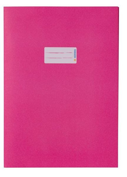 HERMA 5524 Heftschoner Papier, A4, pink, 5524, 4008705055246