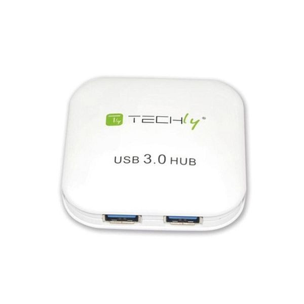 EFB USB-Hub Desktop 4USB-A 1USB-B 73x17x73mm IUSB3-HUB4-WH, 100494