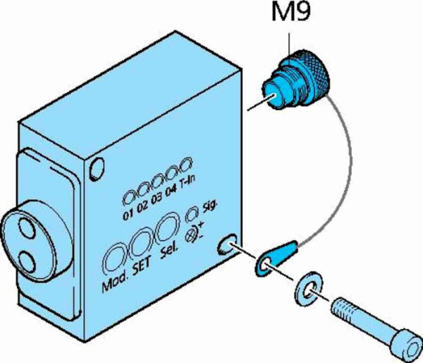 di-soric FS-Kappe-M9 Abdeckung für Buchse FS, 204892