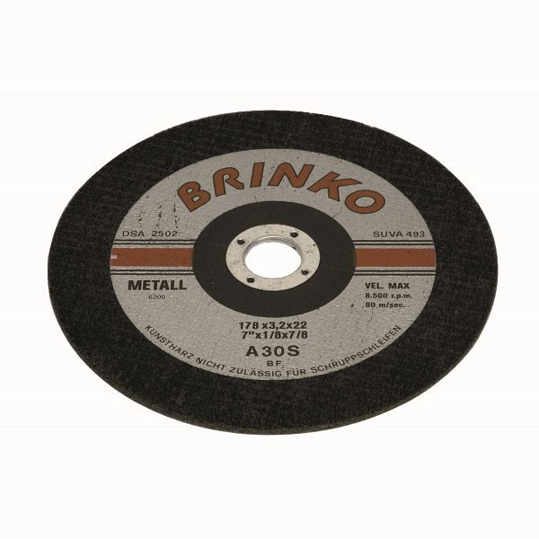 BRINKO Trennscheibe, Stahl Ø 115 mm, gekröpft, 6200/115