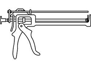 ART 88524 FISCHER Auspresspistole FIS AM VE=S