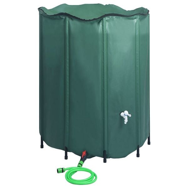 vidaXL Regenwassertank Faltbar mit Hahn 1000 L, 48607