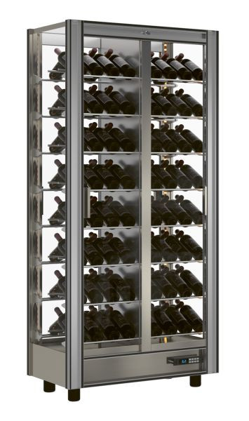 NordCap Weintemperierschrank TMV-C12, steckerfertig, Umluftkühlung / statische Kühlung, umschaltbar, 446112002