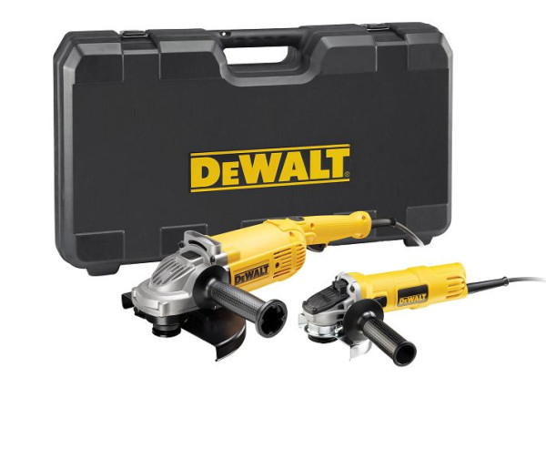 DeWalt Winkelschleifer Doppelset 230/125mm, DWE494TWIN-QS