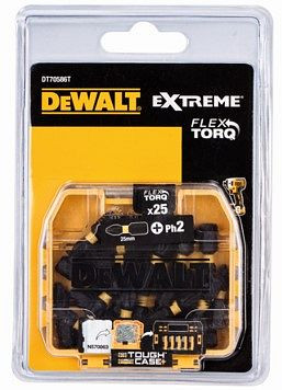 DeWalt Bit-Box 25mm Ph2 25-teilig schlagfest, DT70586T-QZ