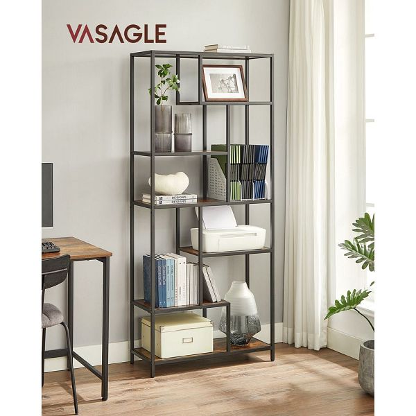 VASAGLE Bücherregal 180 cm hoch LLS119B01 günstig versandkostenfrei online  kaufen: große Auswahl günstige Preise