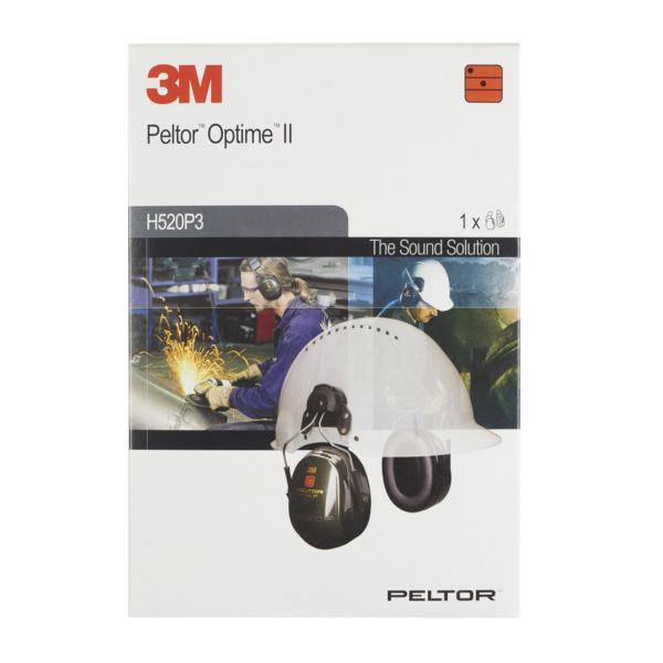 3M PELTOR Optime II Kapselgehörschutz H520P3A, grün, SNR = 30 db, VE: 20 Paar, 7000107760