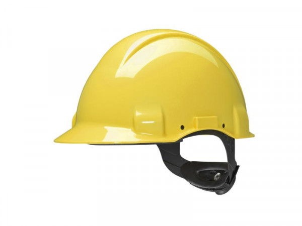 3M Schutzhelm, Uvicator, Ratsche, Dielektrisch 1000v, Schweißband aus Leder, VE: 20 Stück, 7100033456