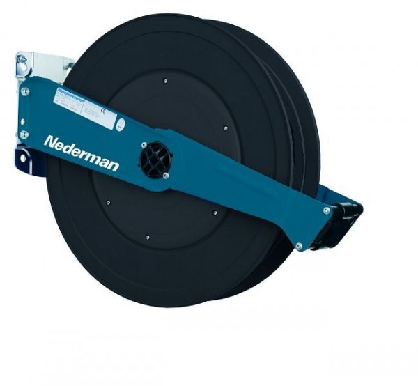 Nederman Serie 889 Automatischer Schlauchaufroller Federantrieb, ohne Schlauch, Länge 20 m, NW 8 mm (5/16"), 30801789