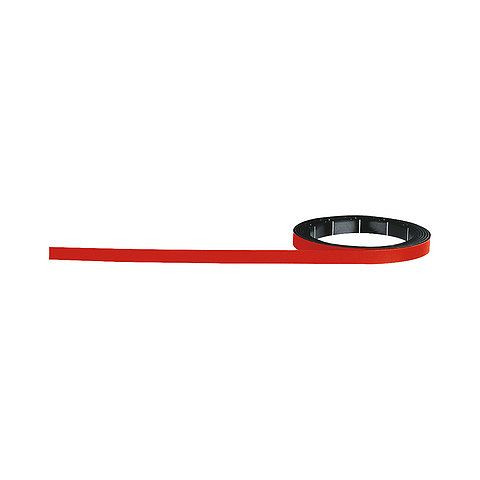 Magnetoplan magnetoflex-Band, Farbe: rot, Größe: 5 mm, 1260506