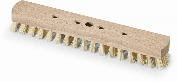 Nölle BECOnnect Wischer Thermo-PET 30 cm, mittel hart, hitzebeständig, Holzkörper, VE: 10 Stück, 320404