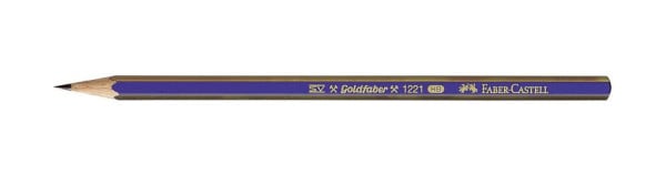 FABER CASTELL Bleistift GOLDFABER 1221, HB, 112500, 4005401125006