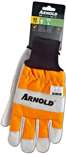 ARNOLD Schnittschutzhandschuhe Größe 10 / L, 6061-CS-1010