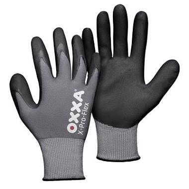 OXXA Handschuh X-Pro-Flex 51-290, schwarz/grau, VE: 12 Paar, Größe: 8, 15129008