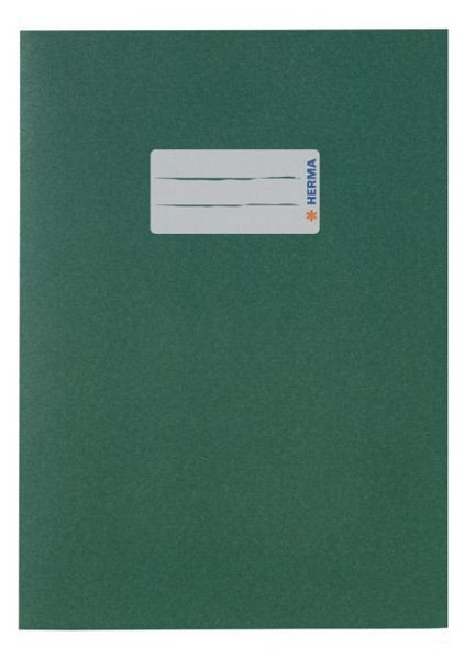 HERMA 5505 Heftschoner Papier, A5, dunkelgrün, 5505, 4008705055055