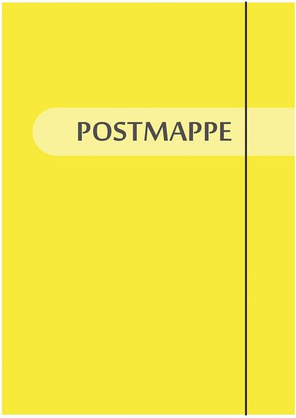 RNK Sammelmappe "Postmappe" - A4, gelb, 46319, 4002871463195