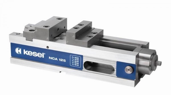 kesel Hochdruckschraubstock NCA 90 - horizontaler Einsatz, mit mechanischem Kraftverstärker, 04.25.065.0000