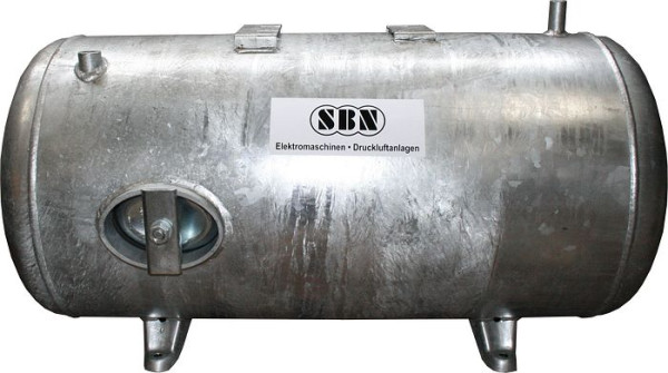 SBN Wasserbehälter 150 Liter, 6 bar liegend, 19001