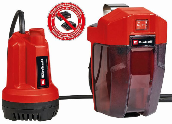 Einhell Akku-Klarwasserpumpe GE-SP 18 Li - Solo, 4181500