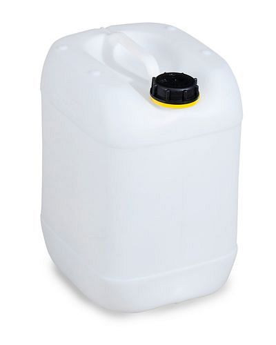 DENIOS Kunststoffkanister aus Polyethylen (PE), 20 Liter, natur-transparent, 266989