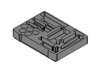 Lemp Schaumeinlage für Sicherheitswerkzeugsatz, 75001812