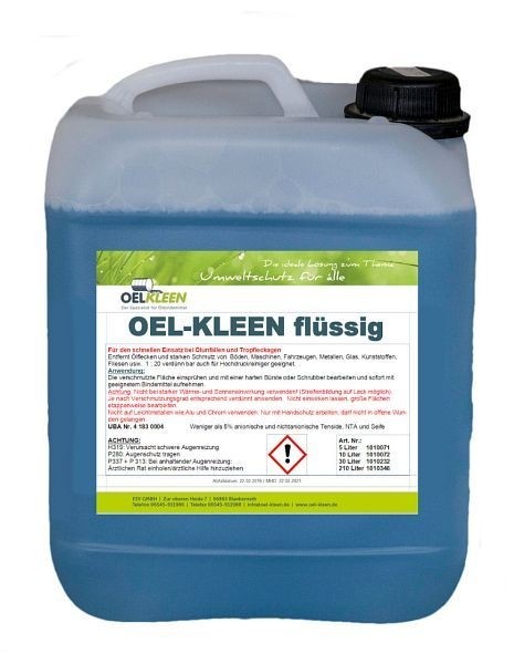 OEL-KLEEN Flüssig Kanister 5 Liter, 1010071