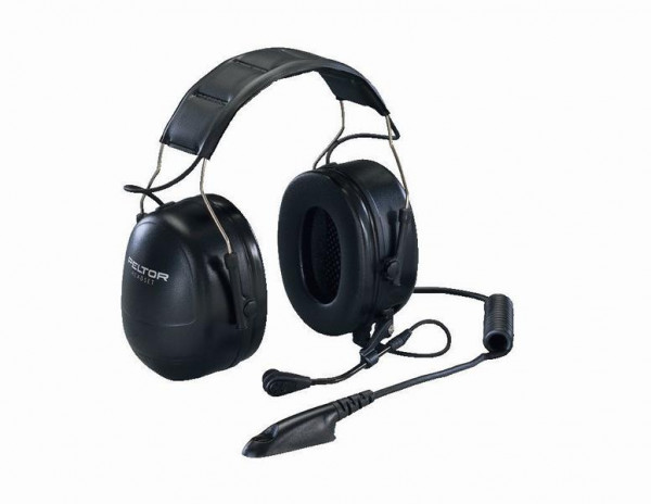 3M PELTOR Headset mit Direktverbindung zu Motorola GP340 Funkgerät, 33 dB, Kopfbügel, MT53H79A-32, 7000147284