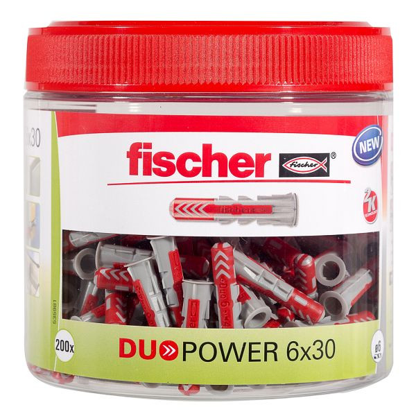 Fischer DUOPOWER 6x30 Dose, 535981