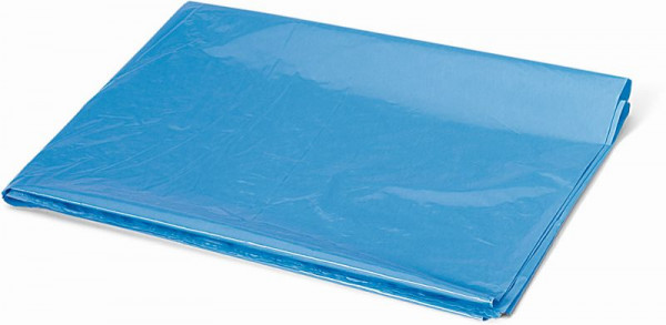 Nölle Abfallsack Standard im Großpack, 120 Liter, 40 my, 250 Stück pro Karton, blau, 739212