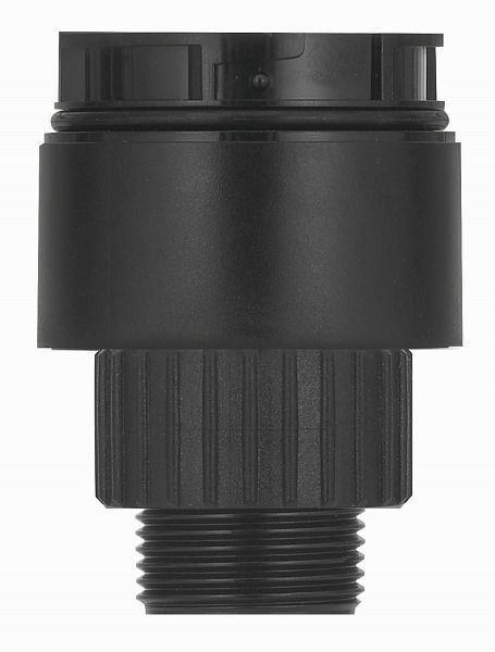 WERMA Adapter für Einlochmontage Einbaumontage BK- schwarz, 630.820.00