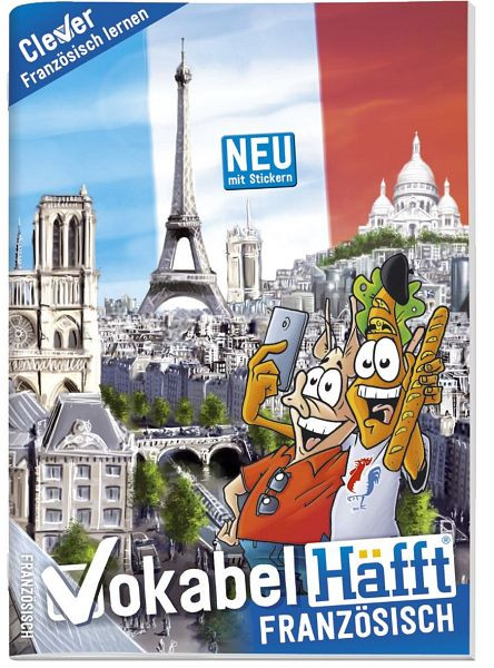 HÄFFT Vokabelheft A5 Französisch, mit Lernhilfe, 2157-3