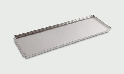 Manuflex Verzinkte Stahlböden für Archivdoppelregale, HxBxT = 25 x 900 x 300 mm, RA2512