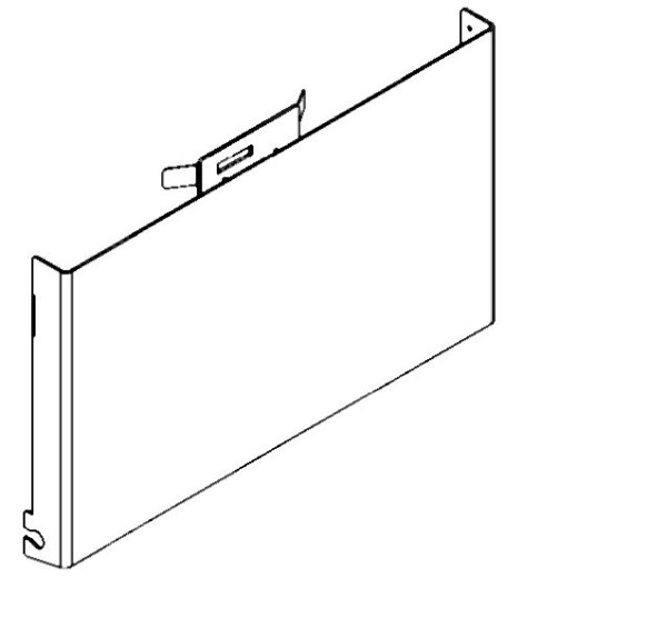 KWC Front Chromnickelstahl, EXOS, Edelstahl, für EXOS676, 2030034655